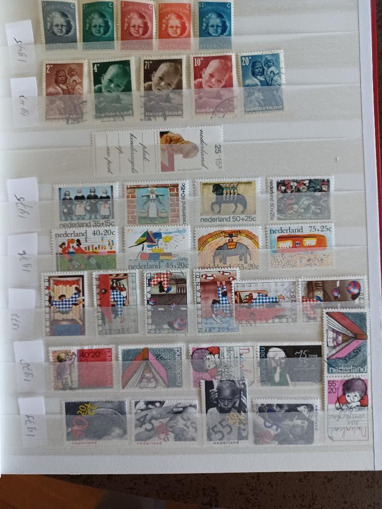 Kinderzegels en Maxi kaarten incl. porto, Postzegels en Munten, Ophalen of Verzenden, Na 1940, Gestempeld