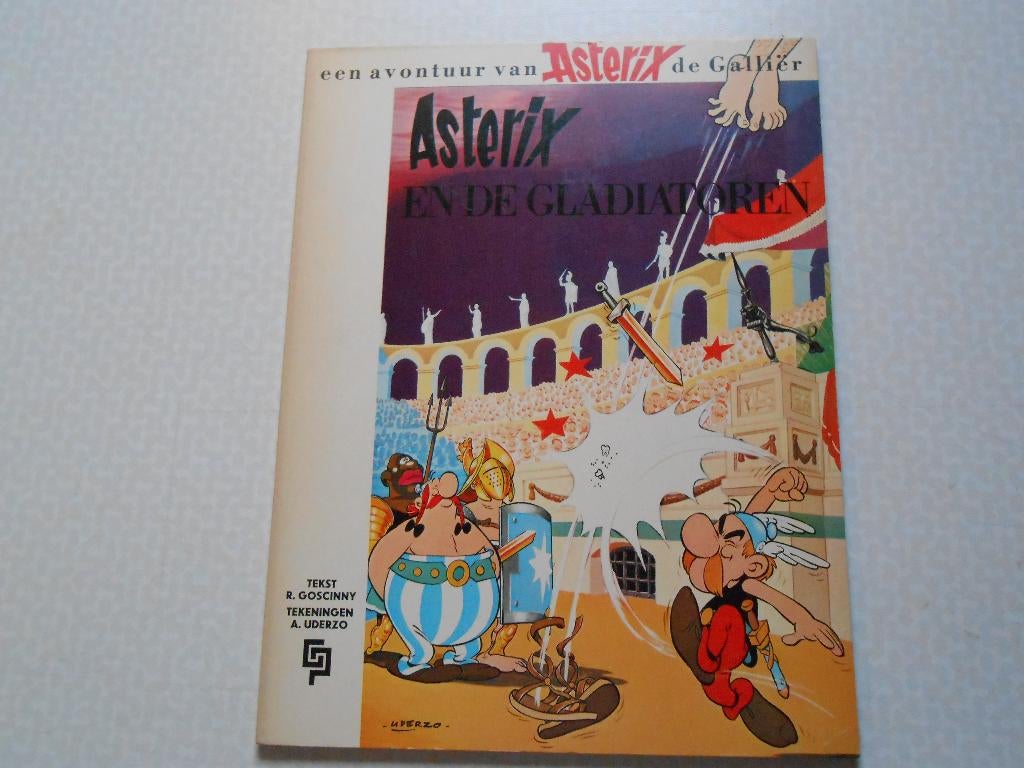 Asterix 5 en de gladiatoren 1968 1 ste druk., Boeken, Eén stripboek, Nieuw, Ophalen of Verzenden, Uderzo & Goscinny