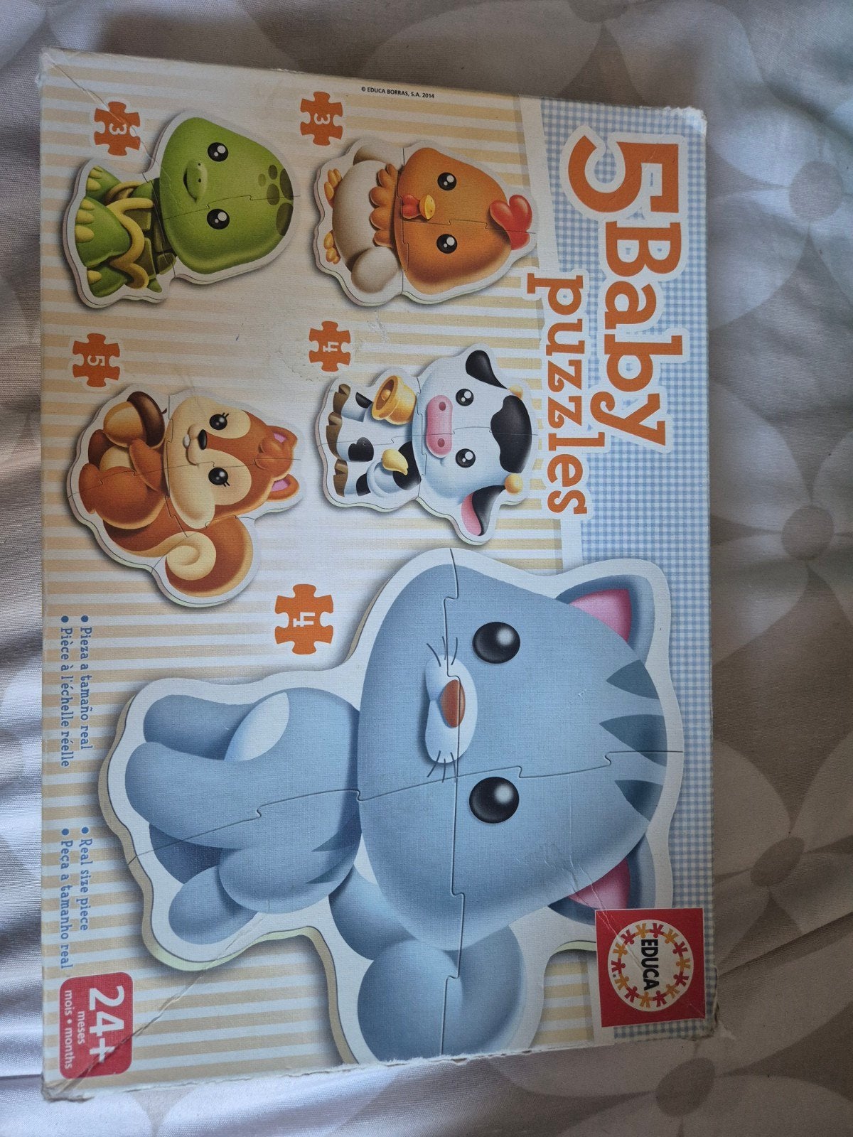 puzzels, Ophalen of Verzenden, Minder dan 10 stukjes, Zo goed als nieuw, 6 maanden tot 2 jaar