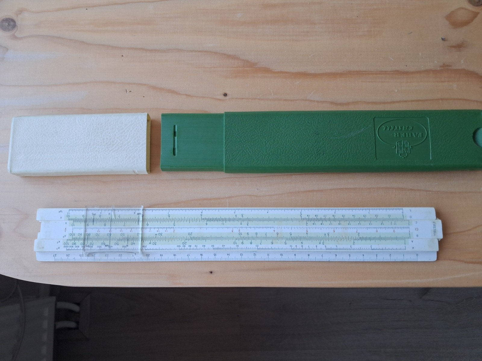 te koop rekenliniaal, Antiek en Kunst, Antiek | Gereedschap en Instrumenten, Ophalen of Verzenden