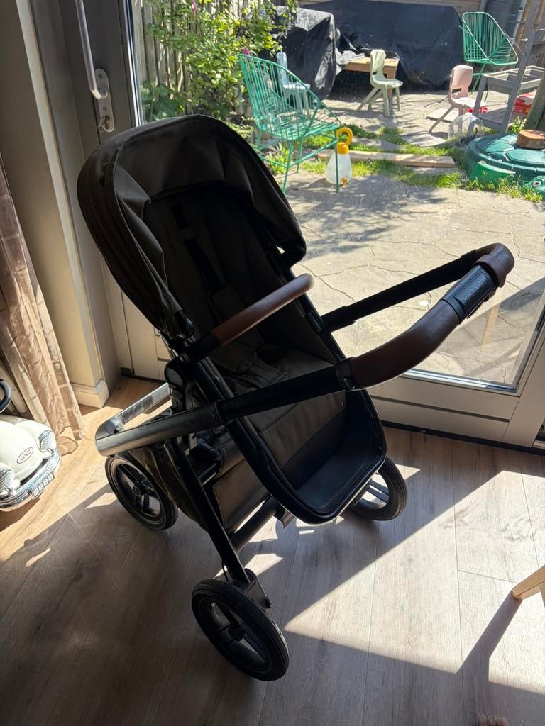Dubatti One E4 kinderwagen (2021) met accessoires, Gebruikt, Verstelbare duwstang, Combiwagen, Ophalen