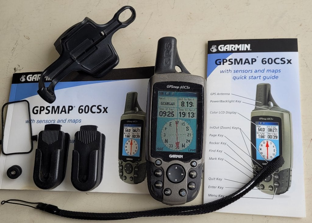 Garmin GPSMAP 60CSx, Ophalen of Verzenden, Gebruikt, Navigatie of Gps