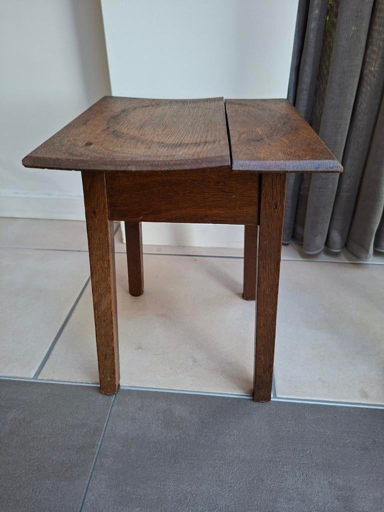 Vintage houten planten/bijzettafeltje, Ophalen