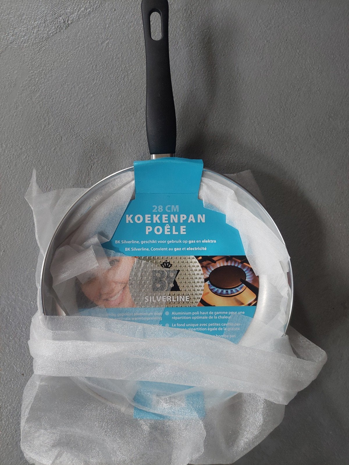 BK Koekenpan 28cm, Koekenpan, BK, Nieuw, Ophalen of Verzenden