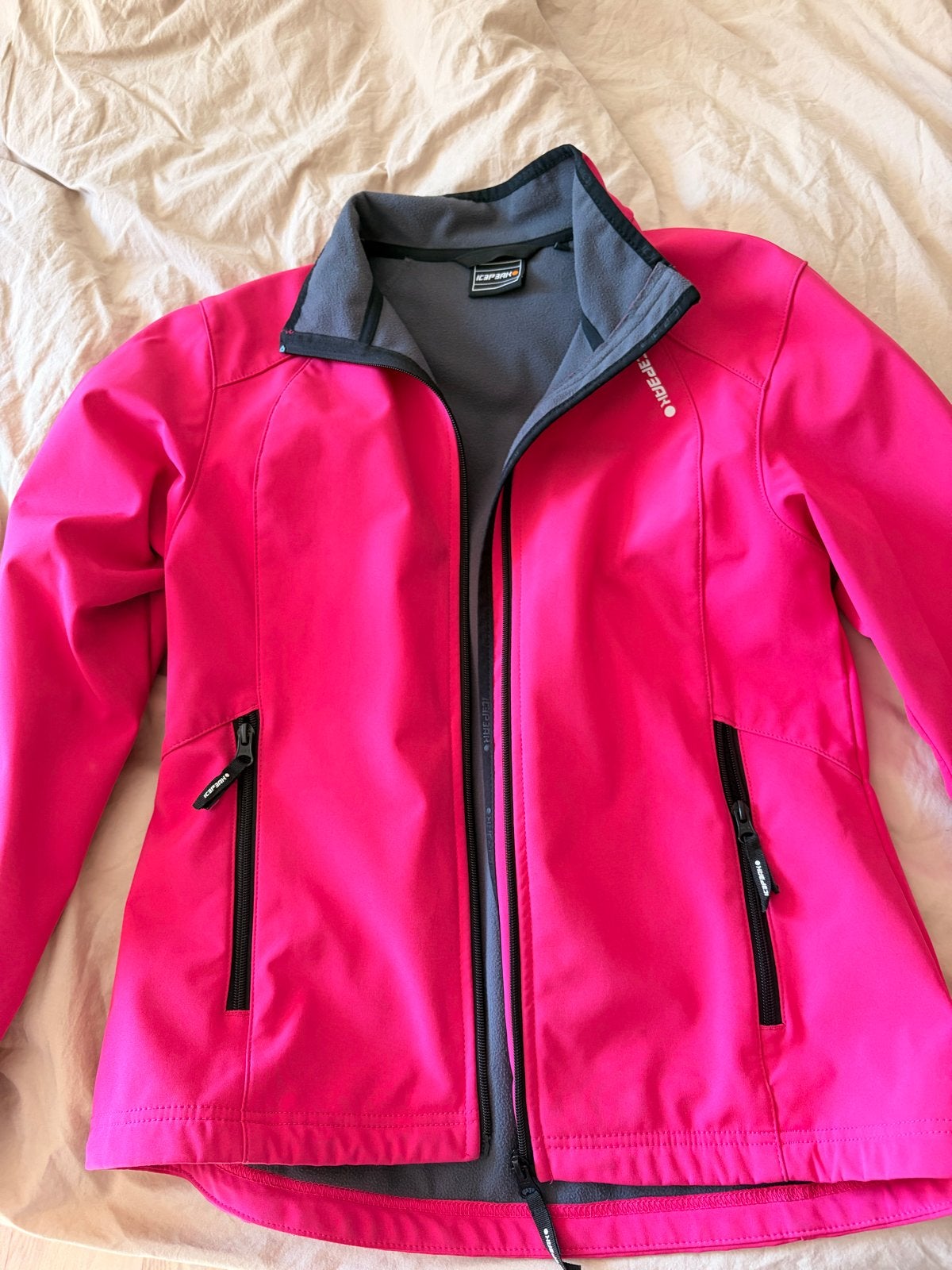 Icepeak Softshell Jas Roze Maat 38 Zo goed als nieuw, Ophalen of Verzenden, Zo goed als nieuw, Maat 38/40 (M), Jack