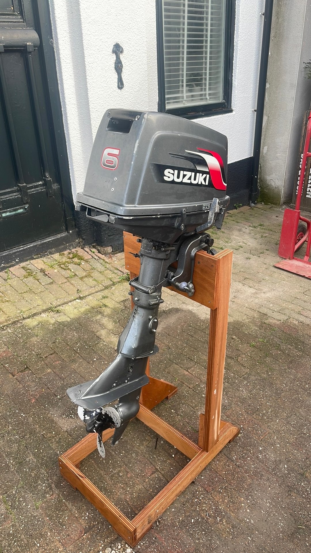 Suzuki 6 pk 2 cilinder 2 takt, Watersport en Boten, Ophalen, Gebruikt, 5 tot 10 pk, Buitenboordmotor