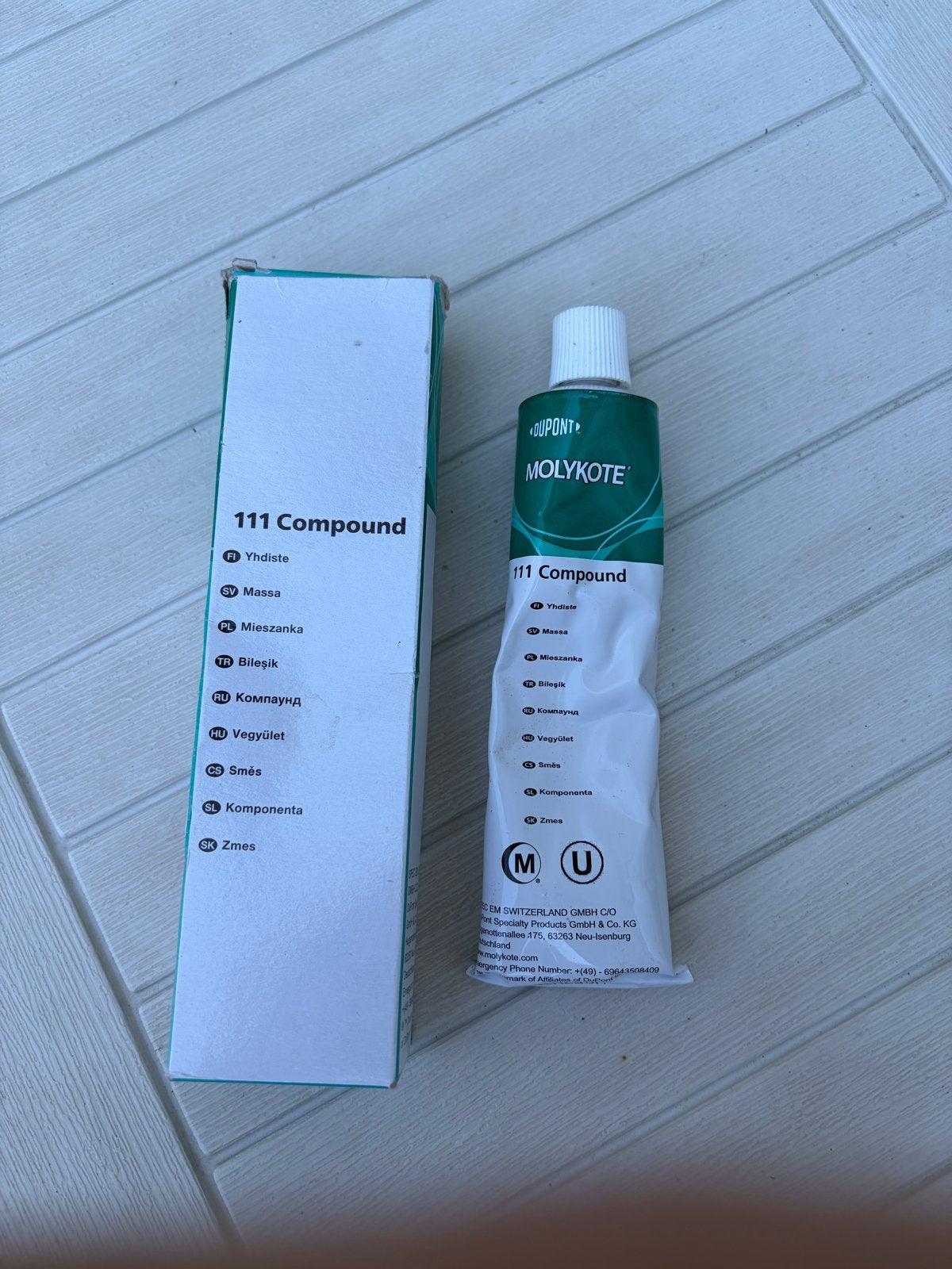 Molykote 111 Compound - Siliconenvet voor afdichting, Ophalen, Nieuw, Universele onderdelen