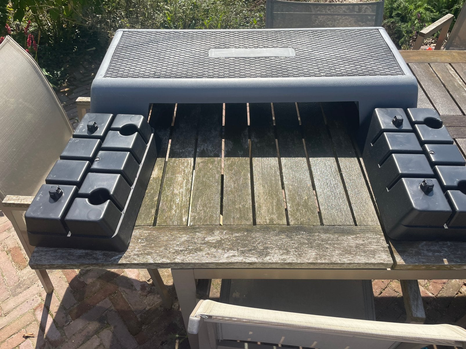 RS Sports Aerobic stepper Professioneel, 3 hoogtes, Ophalen, Zo goed als nieuw, Benen, Stepbank