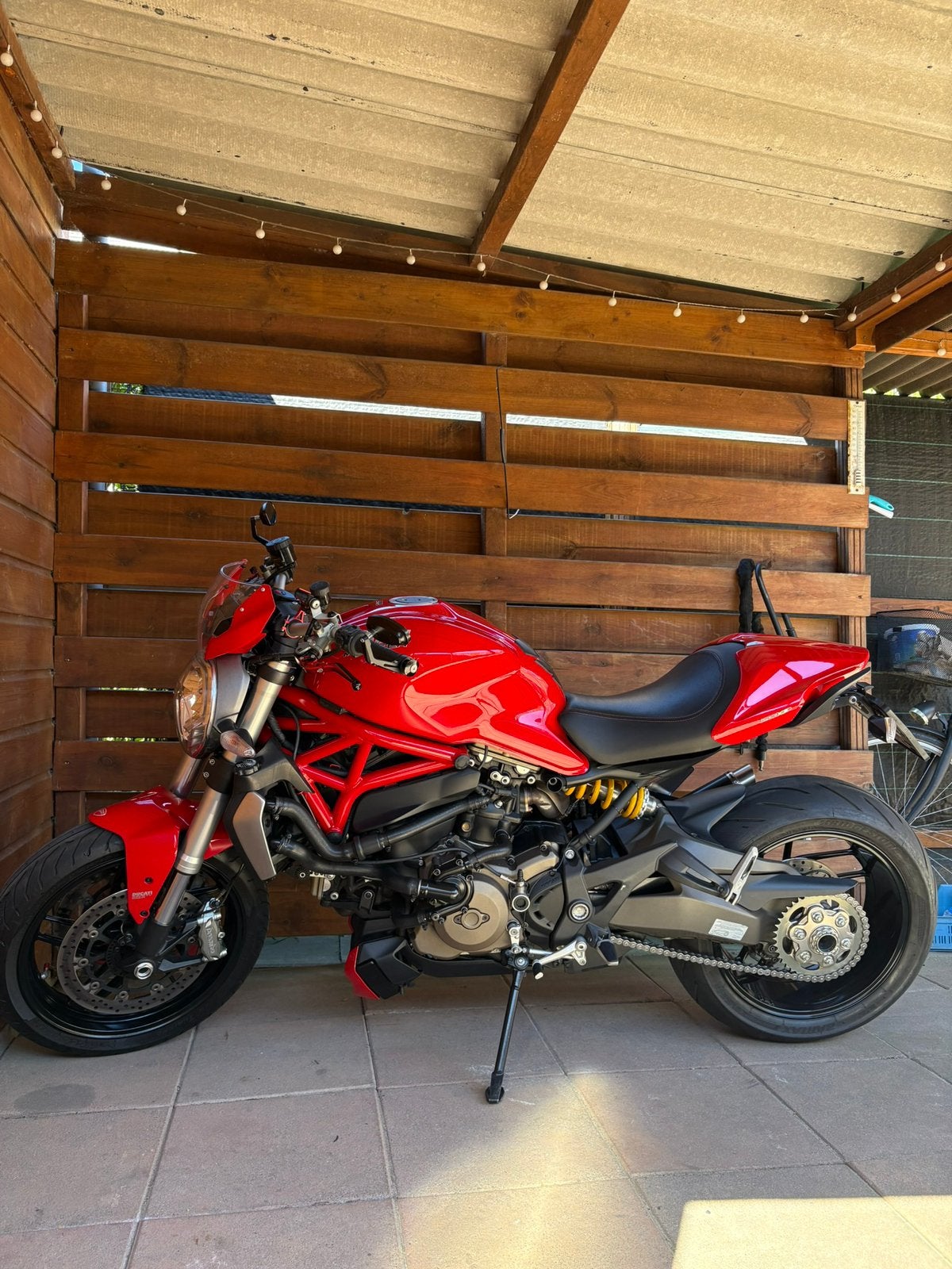 Ducati monster 1200 Nw.Desmo en ondh.2015, 2 cilinders, Occasion, Motorrijbewijs A, Particulier