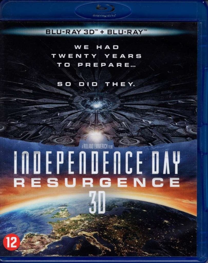 Independence Day Resurgence 3D + bluray - NL uitgave, Cd's en Dvd's, Blu-ray, Engels, Nederlands, Ophalen of Verzenden, Disney Movies