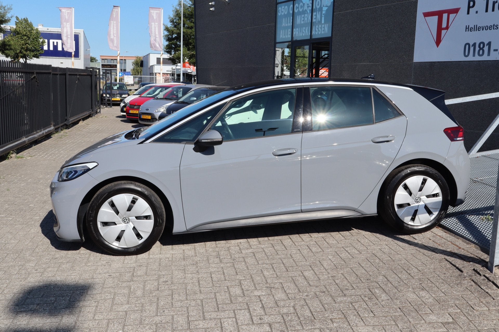 Volkswagen ID.3 Pro 59 kWh Apple carplay/Cruise control/Park, Auto's, Automaat, 12 maanden, Gebruikt, Zwart
