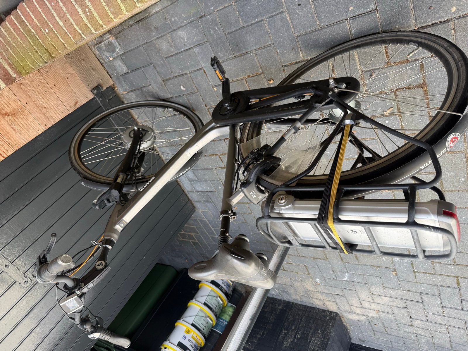Sparta F8e elektrische fiets - voorwielmotor/scherm defect, Ophalen, Gebruikt, Sparta