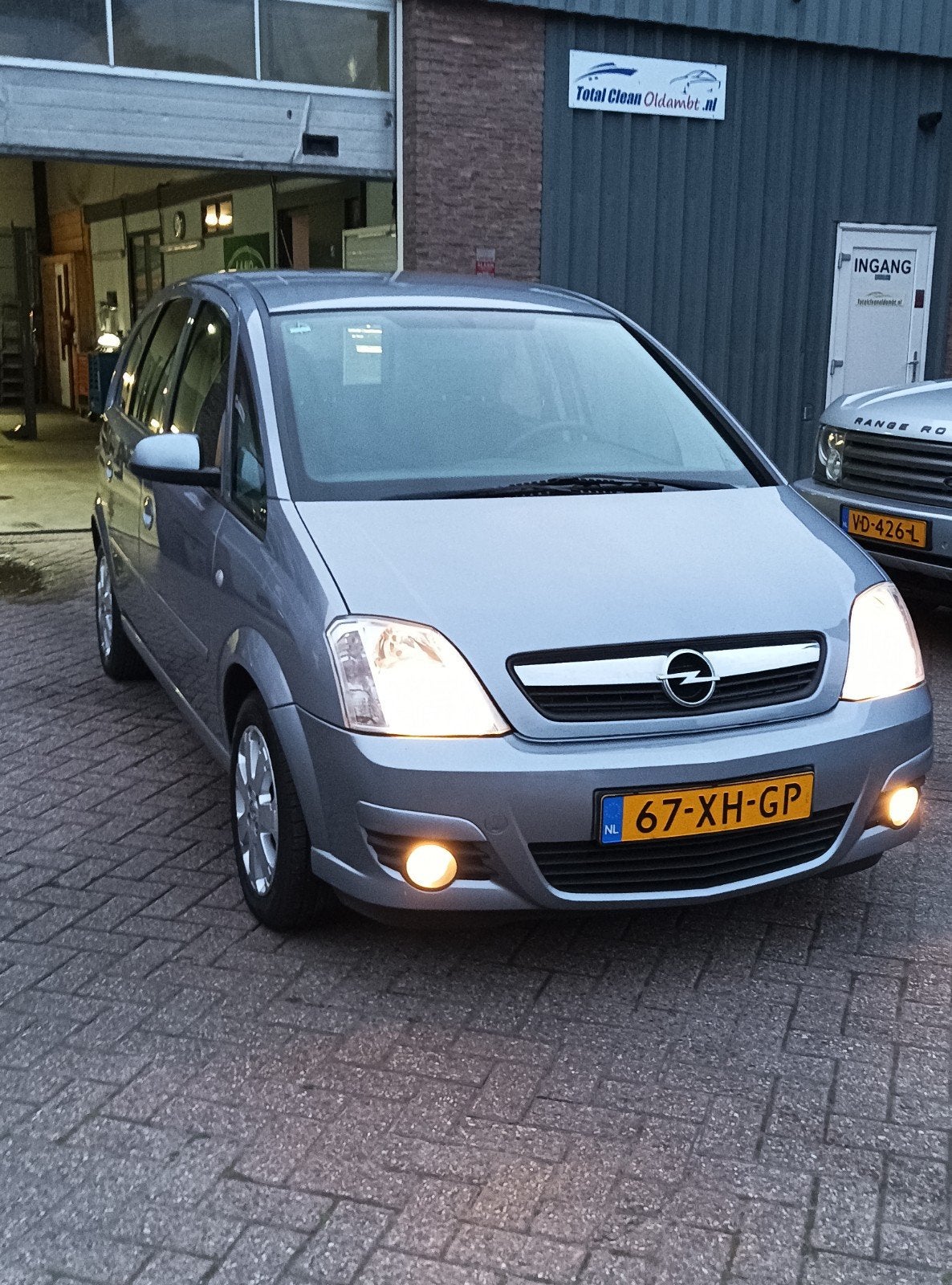 Opel Meriva 1.6 16V 77KW 2007 Grijs, Auto's, Voorwielaandrijving, Zwart, 4 cilinders, Origineel Nederlands