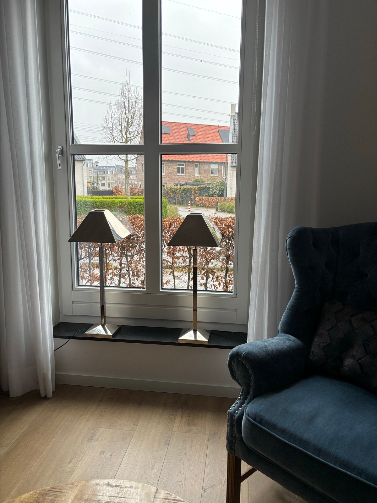 Rivera Maison lampen, Huis en Inrichting, Lampen | Tafellampen, Ophalen, Met kap, Metaal, Modern