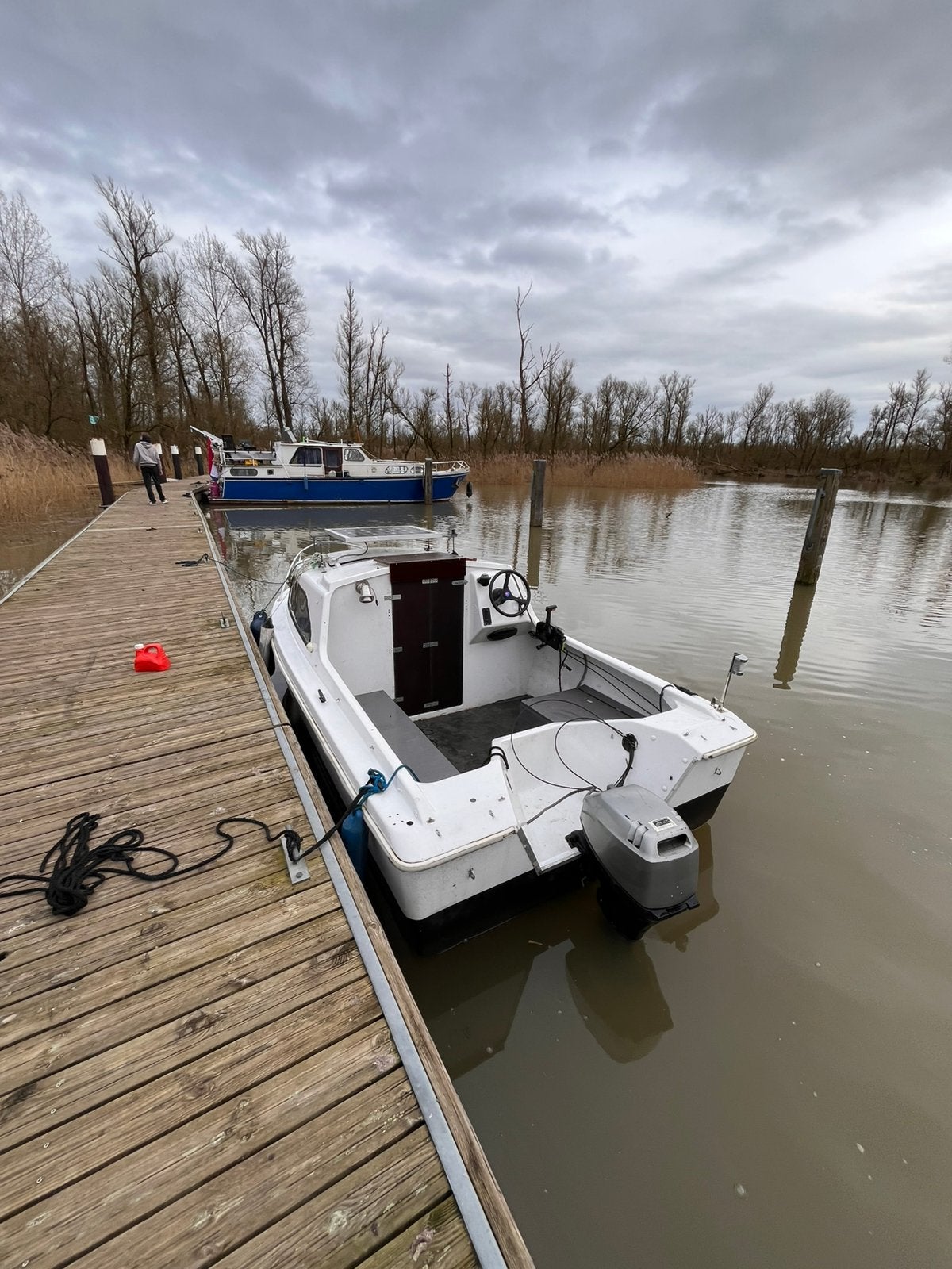 Shetland 534/kajuitboot, Ophalen, Zo goed als nieuw, Motor en Techniek
