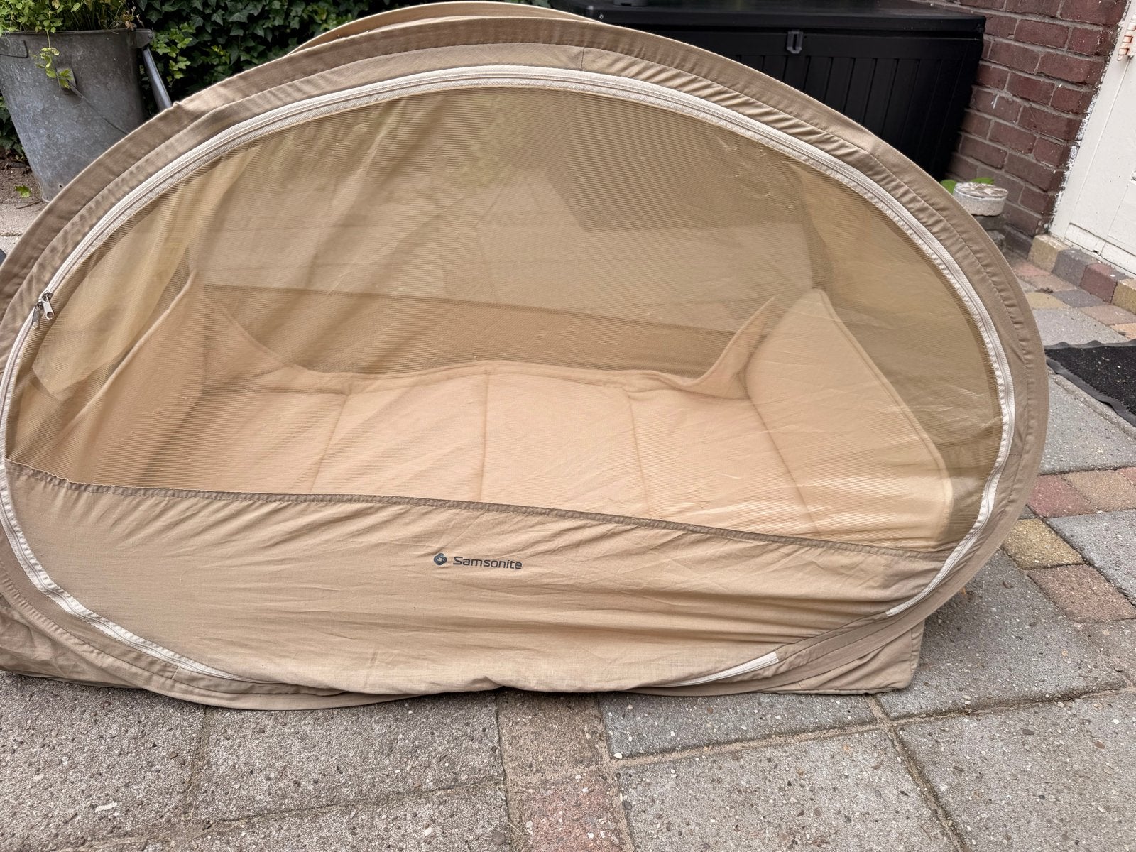 Samsonite Minitentje - Compact en Lichtgewicht (60x100cm), Ophalen of Verzenden, Gebruikt, Tot en met 2