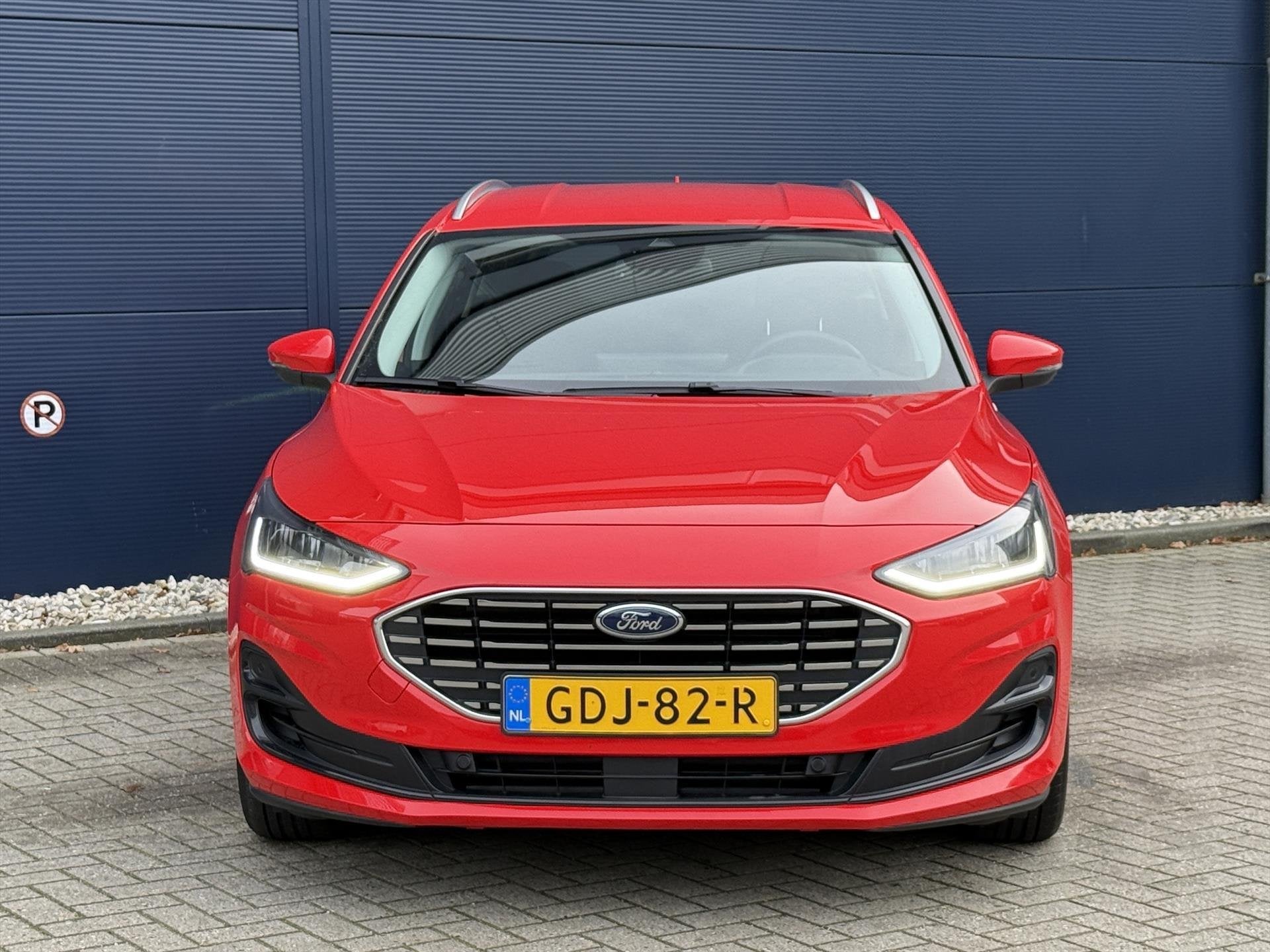 Ford Focus Wagon 1.0 EcoBoost Hybrid 155pk Powershift \ Auto, Stof, Gebruikt, Origineel Nederlands, 155 pk