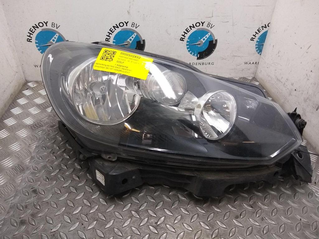 VOLKSWAGEN GOLF 1.8 TSI Highl. LE. KOPLAMP R 2009, Ophalen of Verzenden, Gebruikt, ARN erkend