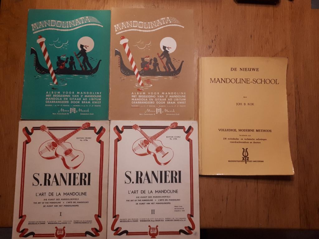 MANDOLINE SCHOOL, Ophalen, Gebruikt, Klassiek, Banjo of Mandoline