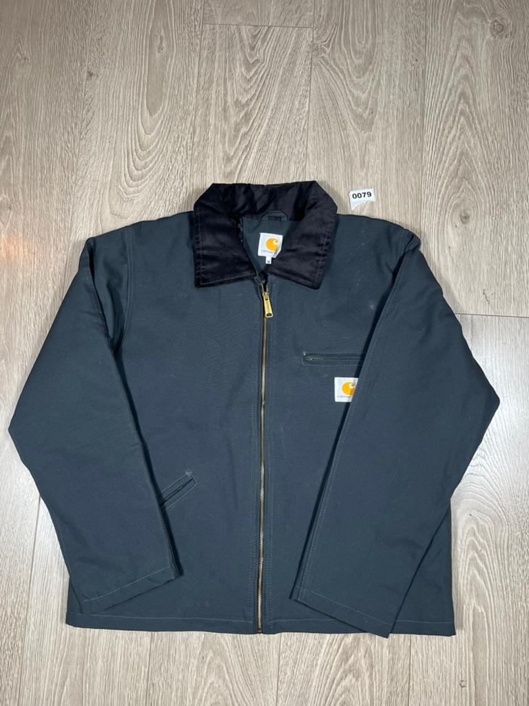 Carhartt Reworked Uniseks Jas - Donkerblauw, Ophalen of Verzenden, Zo goed als nieuw, Maat 48/50 (M), Blauw