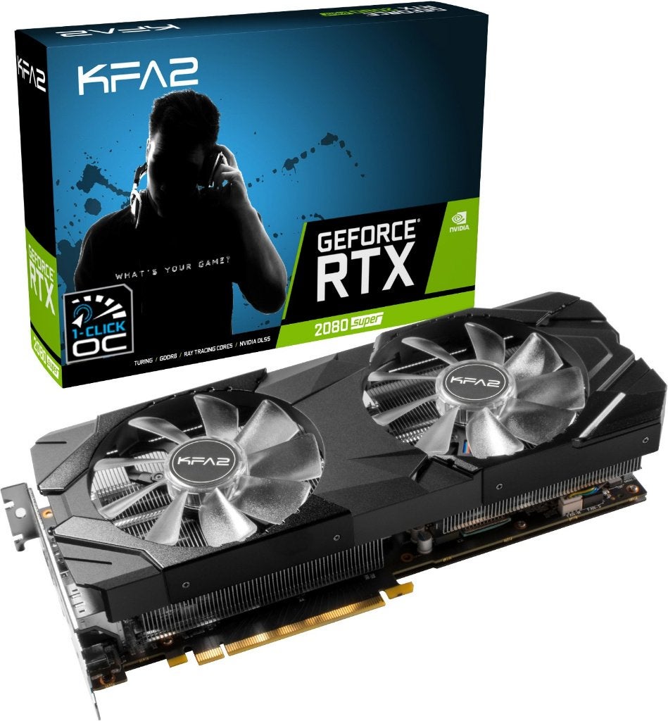 KFA2 GeForce RTX 2080 Super EX (1-Click OC)  Videokaart, GDDR6, Ophalen of Verzenden, Zo goed als nieuw, HDMI