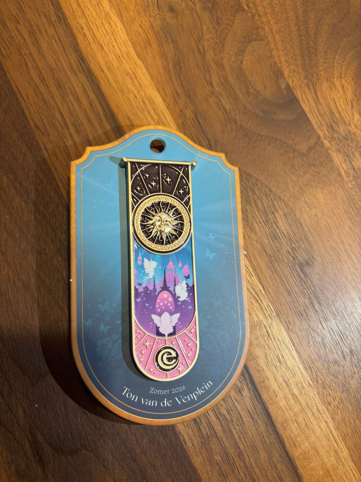 3de efteling zomerpin, ton van de venplein, Ophalen of Verzenden, Nieuw, Button of Speldje