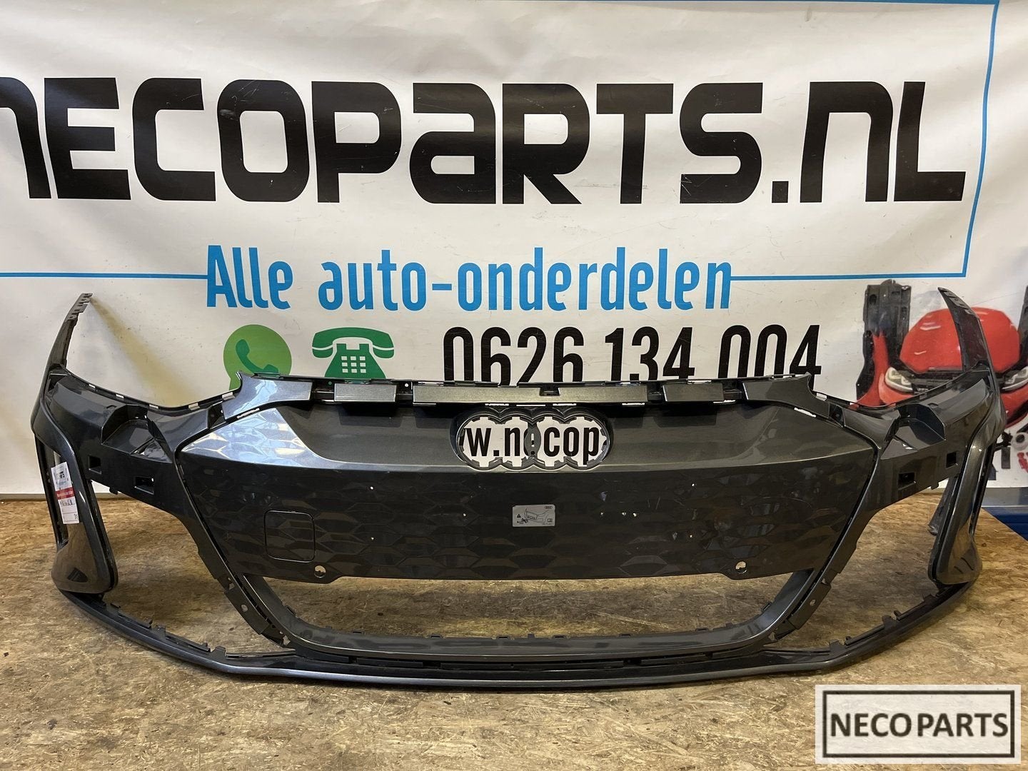AUDI E-TRON GT RS VOORBUMPER BUMPER ORIGINEEL, Gebruikt, -, -, -