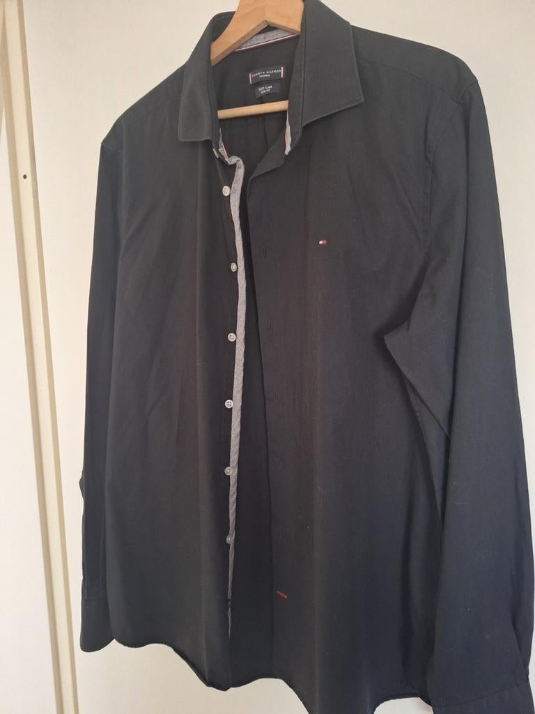 Tommy Hilfiger herenoverhemd, Ophalen of Verzenden, Zo goed als nieuw