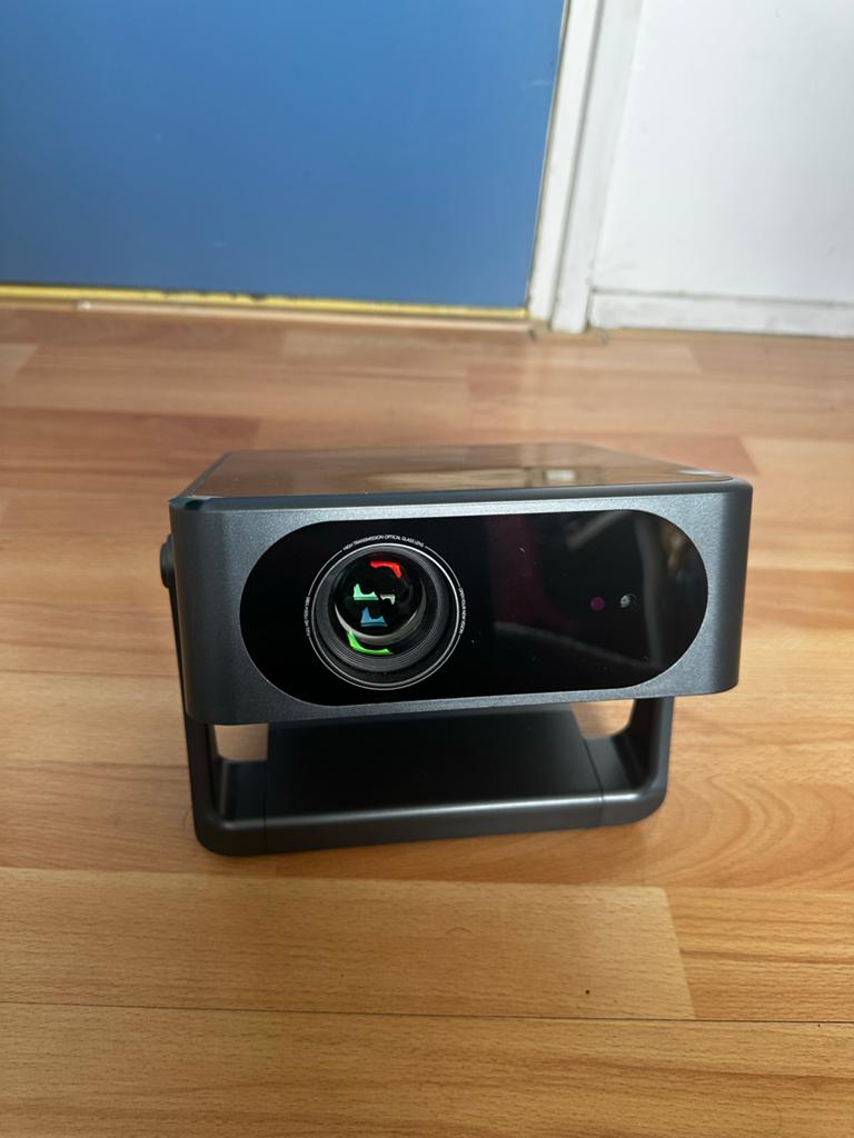 Smart Projector, Android TV, WiFi 6, Bluetooth, Ophalen of Verzenden, Zo goed als nieuw, Full HD (1080)