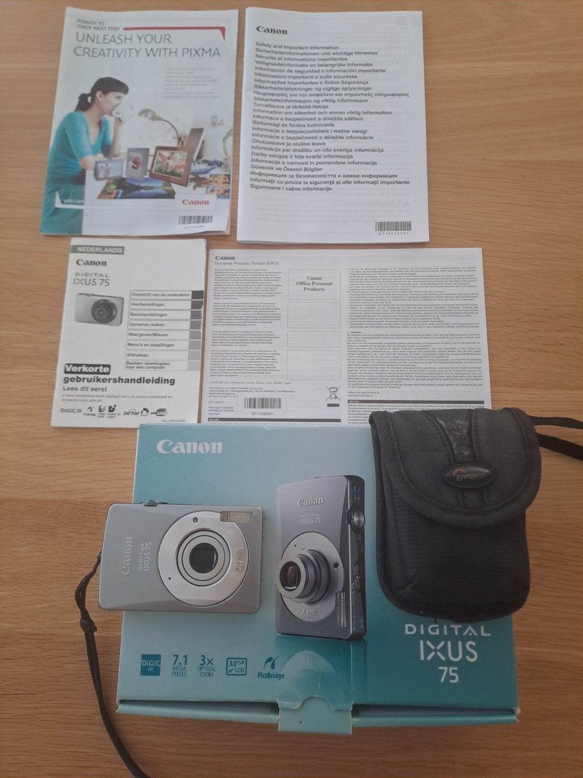 Canon Digital IXUS 75 Compactcamera - Zilver, Zo goed als nieuw, Compactcamera, Minder dan 4 keer, Ophalen