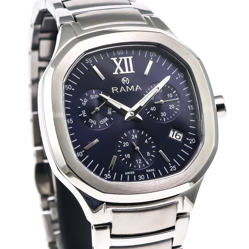 RSW Zwitsers horloge, Sieraden, Tassen en Uiterlijk, Horloges | Heren, Overige merken, Staal, Staal, Polshorloge