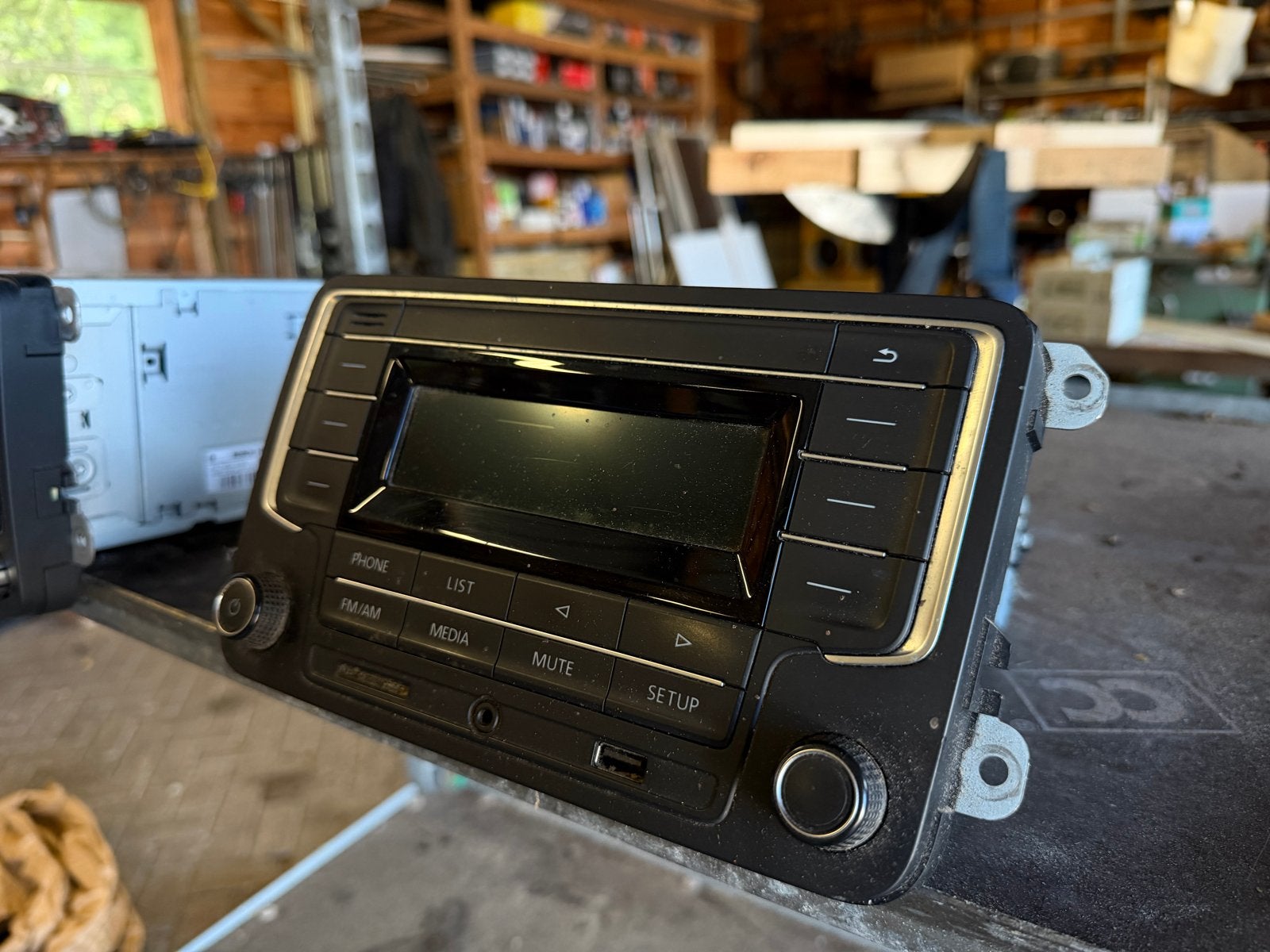 VW Transporter T6 MIB2 Radio - 7F0 035 153 Harman, Gebruikt, Ophalen of Verzenden, Vw, Vw