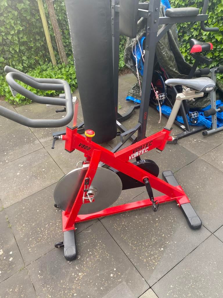Vortec V900 Spinningfiets, Spinningfiets, Ophalen of Verzenden, Zo goed als nieuw, Metaal
