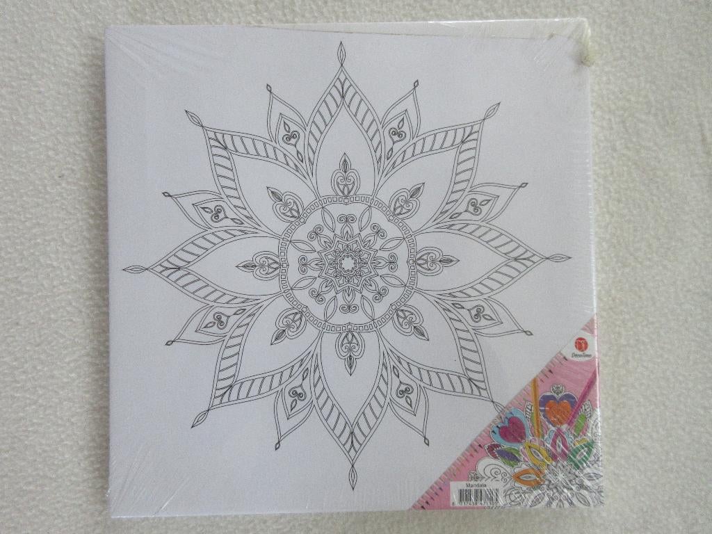 mandala op canvas nieuw, Ophalen of Verzenden, Nieuw, Overige typen