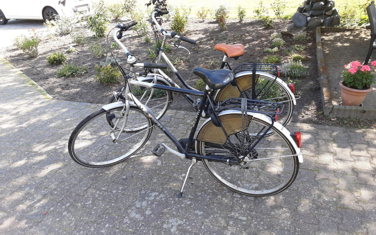 Maxwell dames en heren fiets 3 versnellingen 28 inch, Fietsen en Brommers, 55 cm of meer, Ophalen, Gebruikt, Minder dan 10 versnellingen