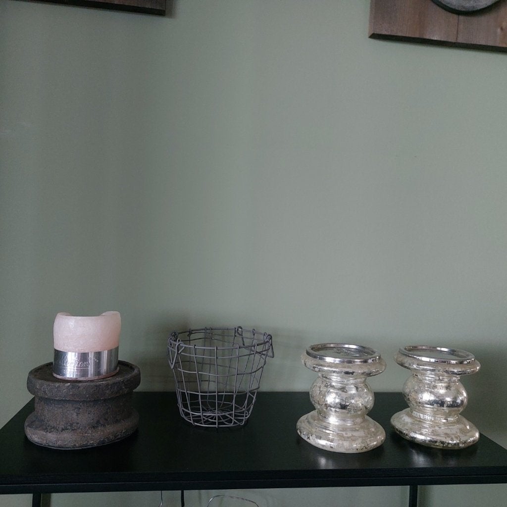 Kaarsenstandaard armeluiszilver, draadmand, accessoires, Overige kleuren, Ophalen of Verzenden, Zo goed als nieuw, Metaal