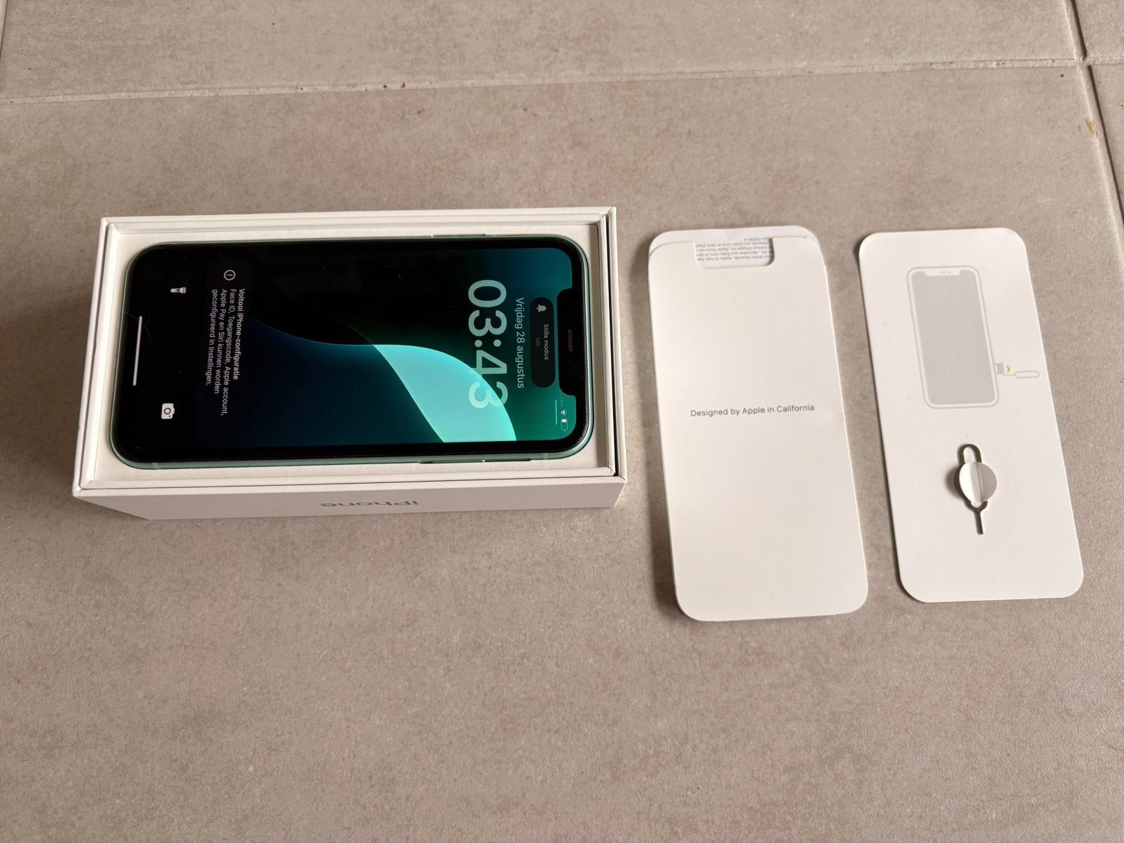 Iphone 11 - 128 GB - zeegroen, Ophalen, IPhone 11, 76 %, Met simlock