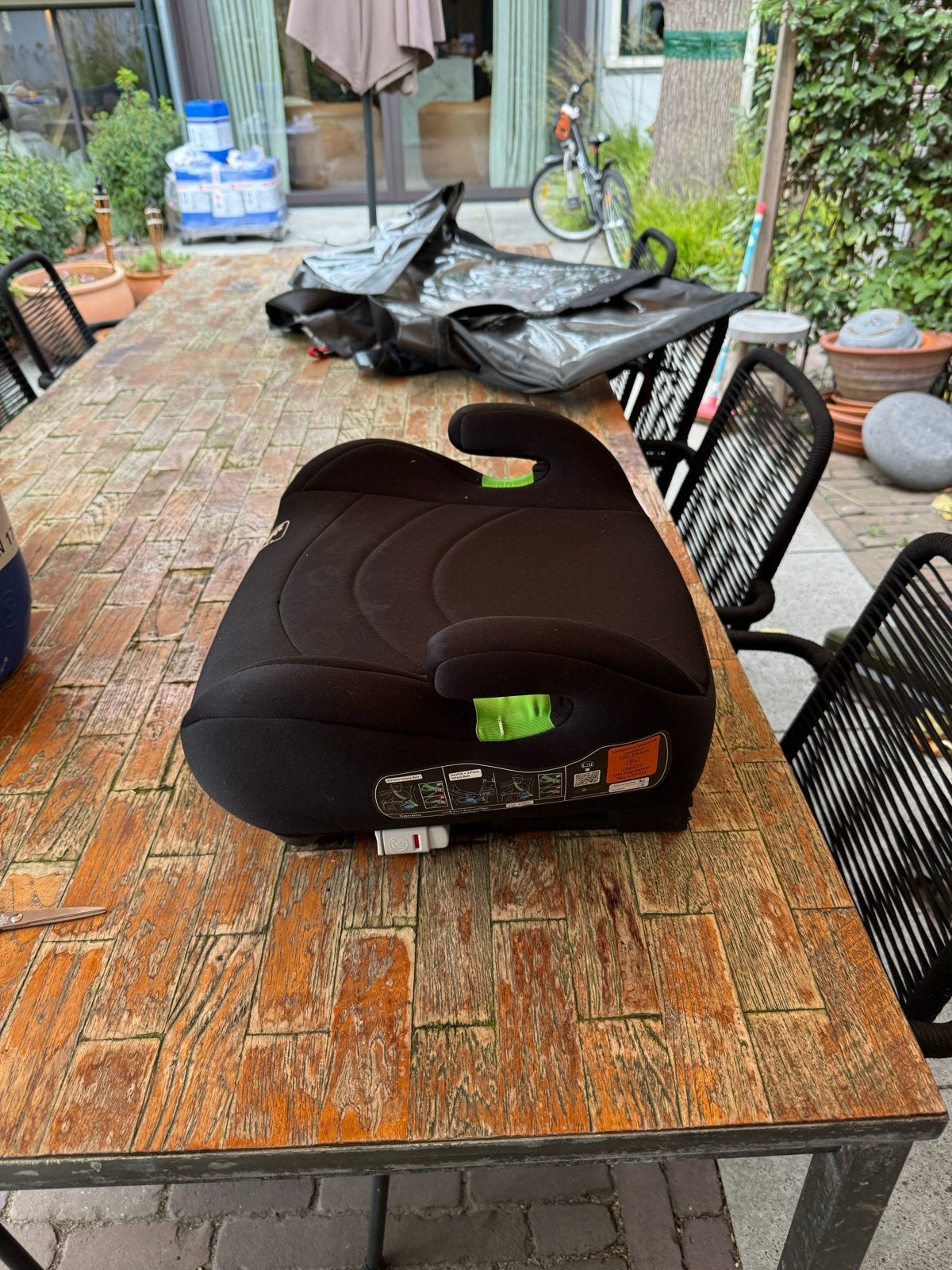 2 x Luuk Fix i-Size autostoelverhoger 125-150cm, Overige merken, Autogordel of Isofix, Gebruikt, 22 t/m 36 kg
