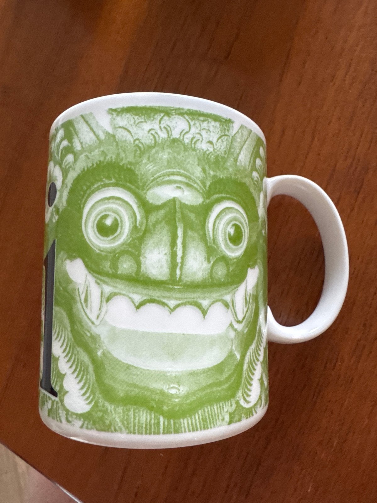 Starbucks City Mug Collector Series - Groen Monster, Ophalen of Verzenden, Zo goed als nieuw, Groen, Steen/keramiek