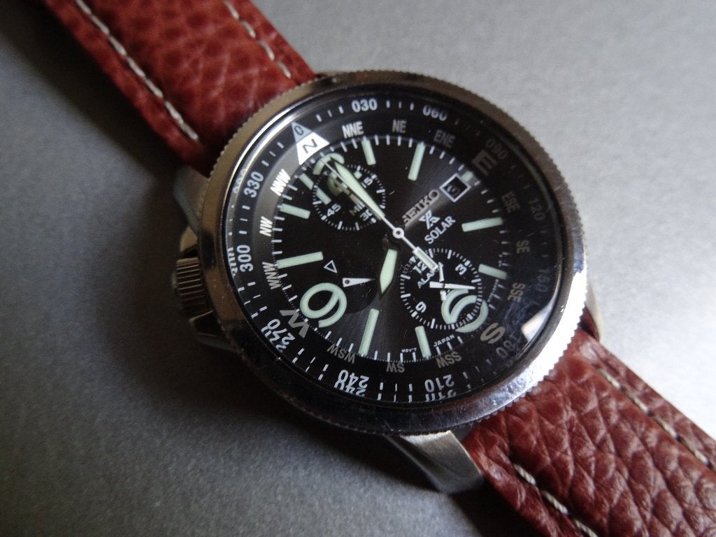 Seiko Prospex SSC081, Ophalen, Staal, Zo goed als nieuw, Seiko