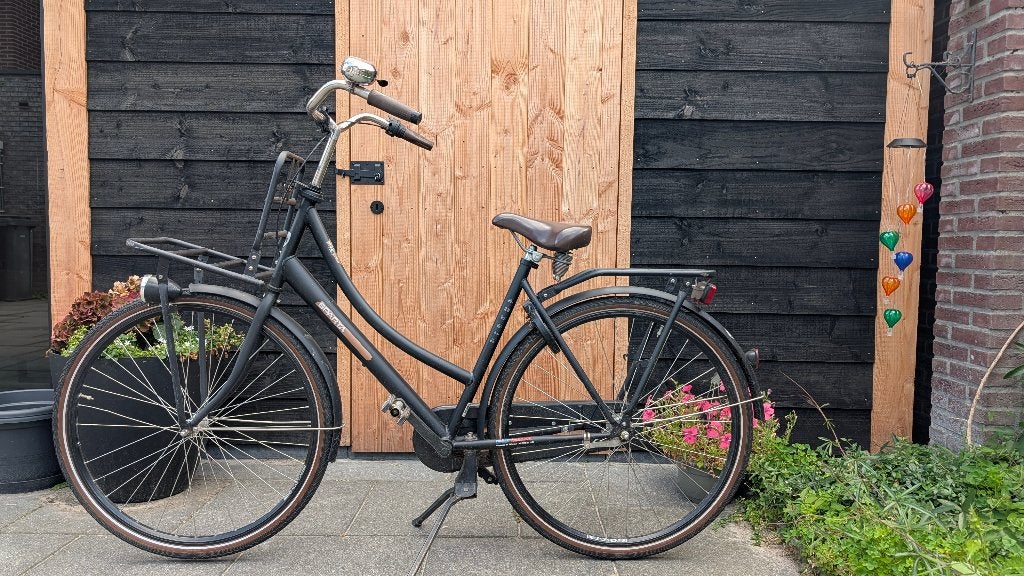 Sparta Pick-Up Transportfiets Maat 53 cm (Mat Zwart), Ophalen, Terugtraprem, Sparta, Versnellingen
