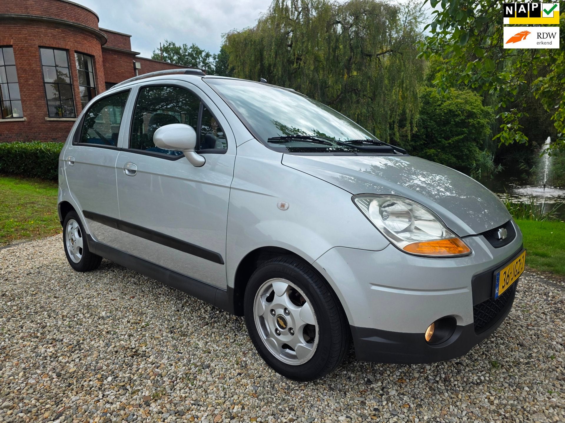 Chevrolet Matiz 0.8 Style AUTOMAAT *apk:09-2027*, Gebruikt, Origineel Nederlands, Bedrijf, 3 cilinders