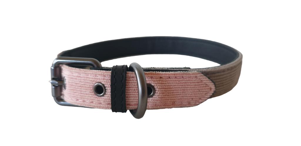 51 DEGREES NORTH Milano Halsband Grey-Pink 28-35 cm KOOPJE!, Ophalen of Verzenden, Nieuw