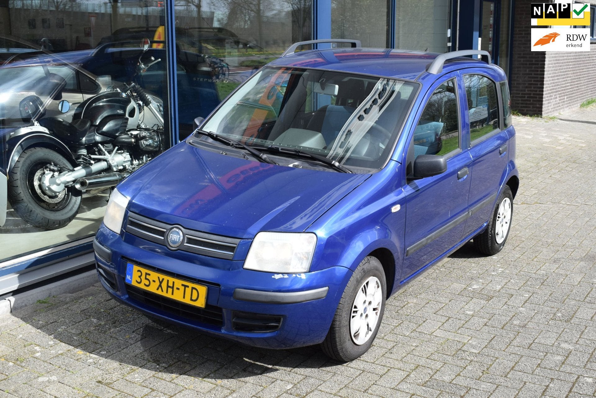 Fiat Panda 1.2 Dynamic, Auto's, Fiat, Stof, Gebruikt, 840 kg, Origineel Nederlands