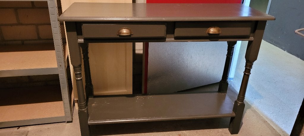 Side table- gratis, Ophalen, Gebruikt, 50 tot 100 cm, Grenenhout