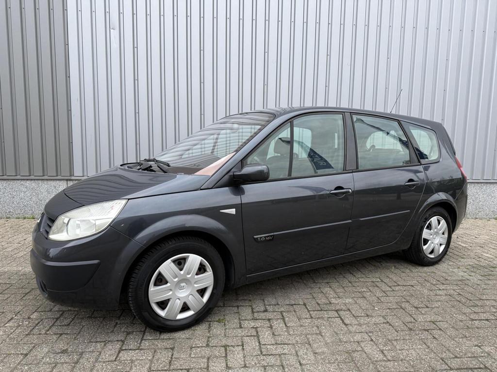 ✅ Renault Grand Scenic 1.6-16V 7-Persoons Trekhaak, Voorwielaandrijving, Gebruikt, Lichtsensor, 4 cilinders