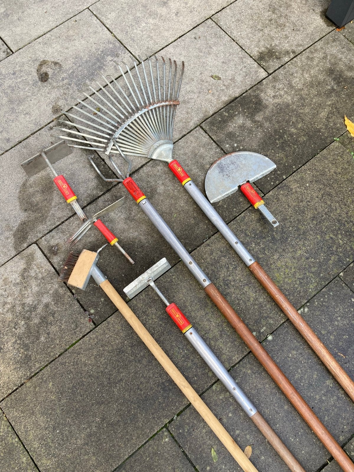 Diverse tuingereedschappen - Wolf Garten, Ophalen, Gebruikt, Hark
