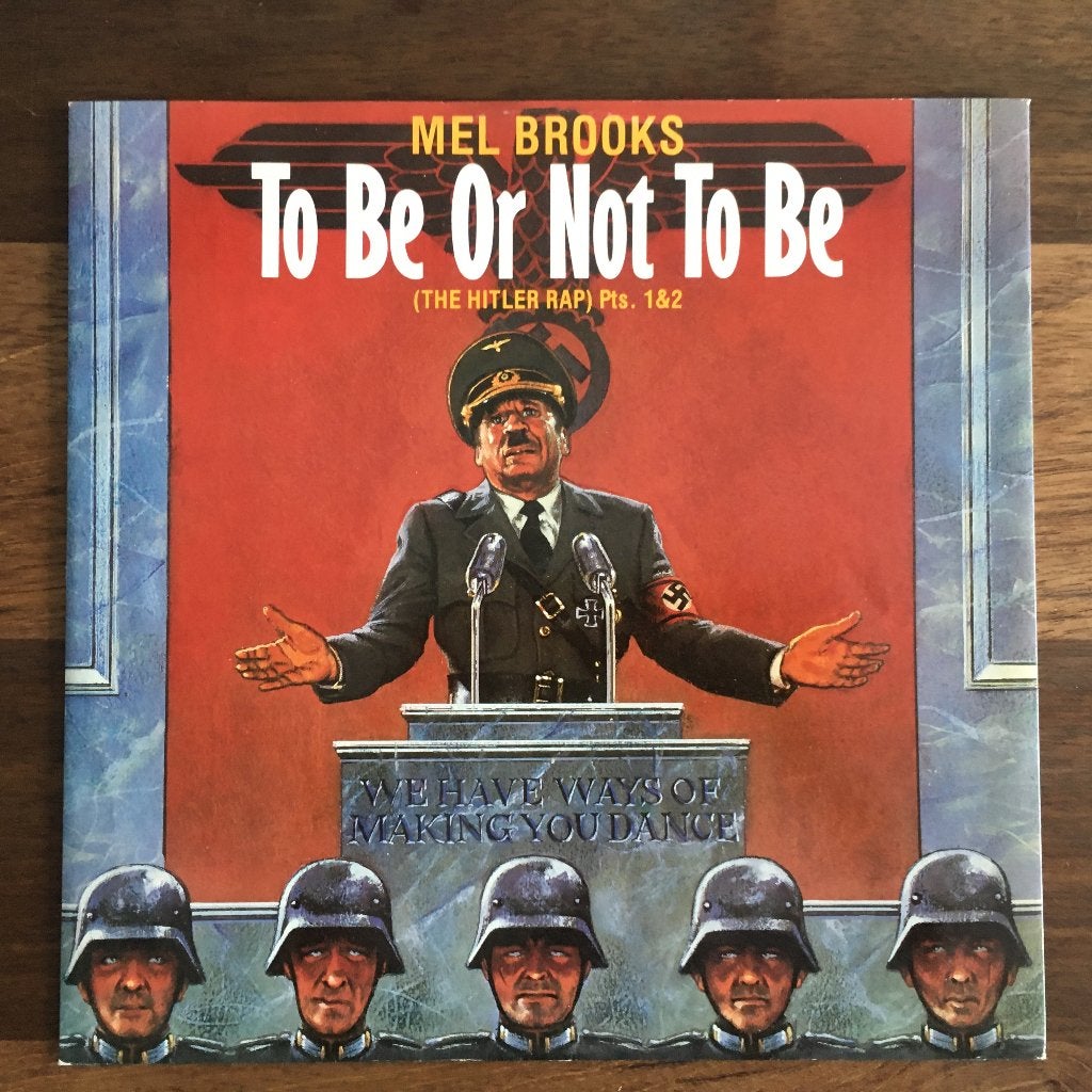 Vinyl Maxisingle Mel Brooks To Be Or Not To Be (Hitler Rap), Ophalen of Verzenden, Gebruikt, 12 inch, Pop