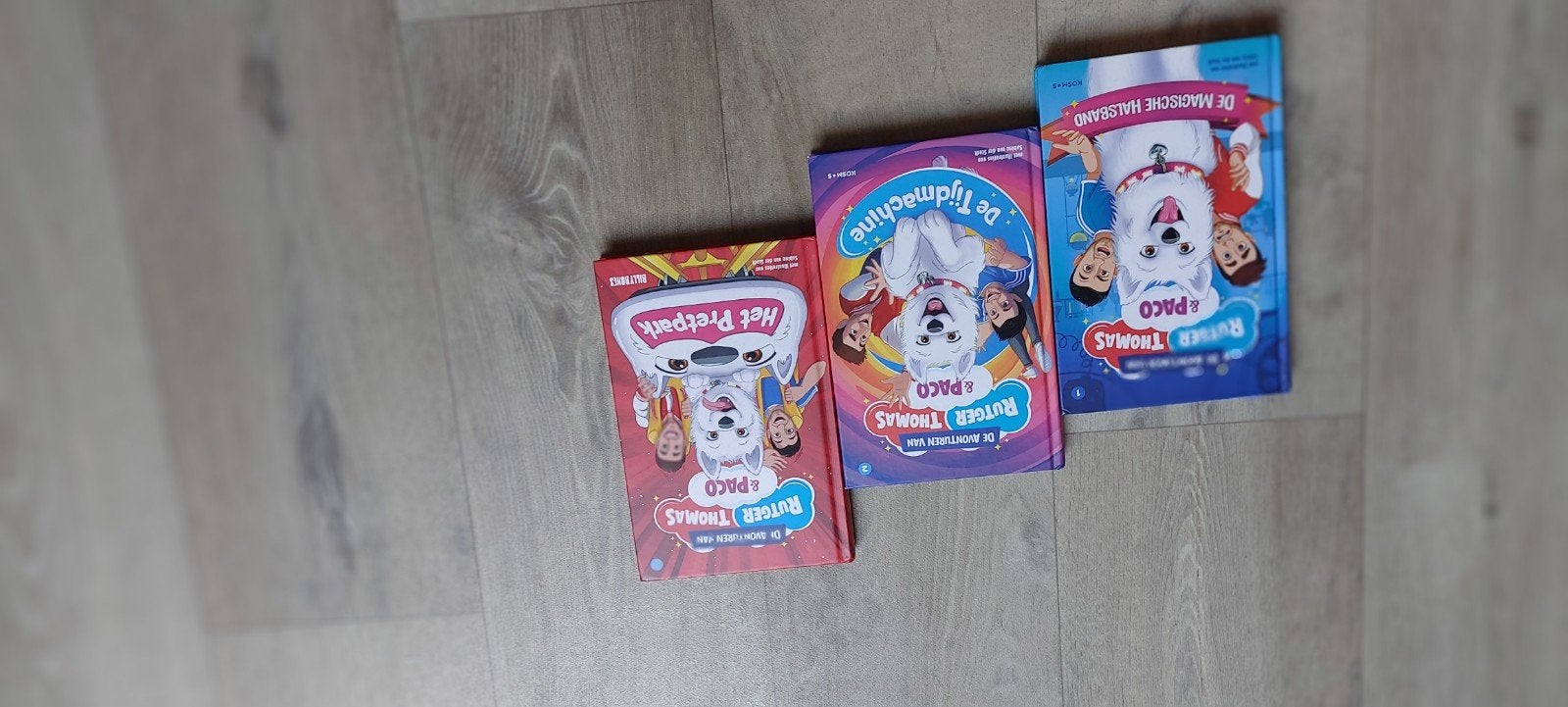 Rutger, Thomas & Paco: Deel 1, 2 en 3 Boekenset, Ophalen