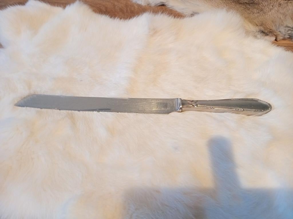 Vintage GERO Zilmeta broodmes, Ophalen of Verzenden